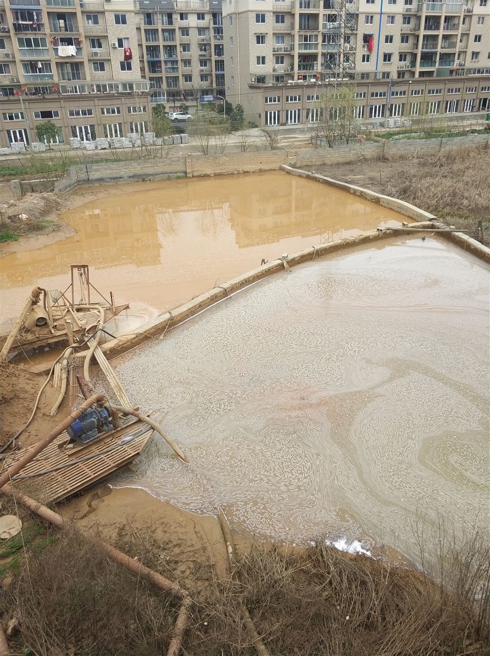 通州沉淀池淤泥清理-厂区废水池淤泥清淤